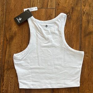 Converse Women's Classic White Crop Top